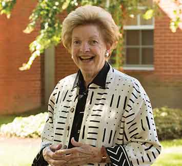 Photo of Edith Eglin H’52 ’65 ’66 ’67 GP’19. Link to her story
