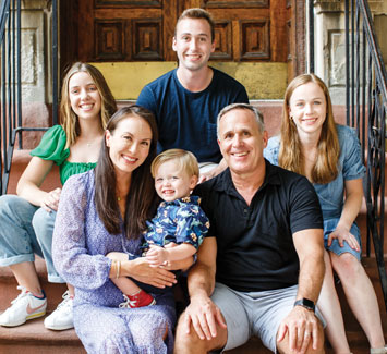 Grant Pothast and his family. Links to his story